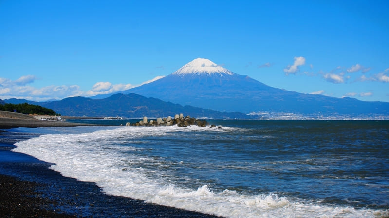 静岡県周辺の海で行う海洋散骨 海洋葬プラン